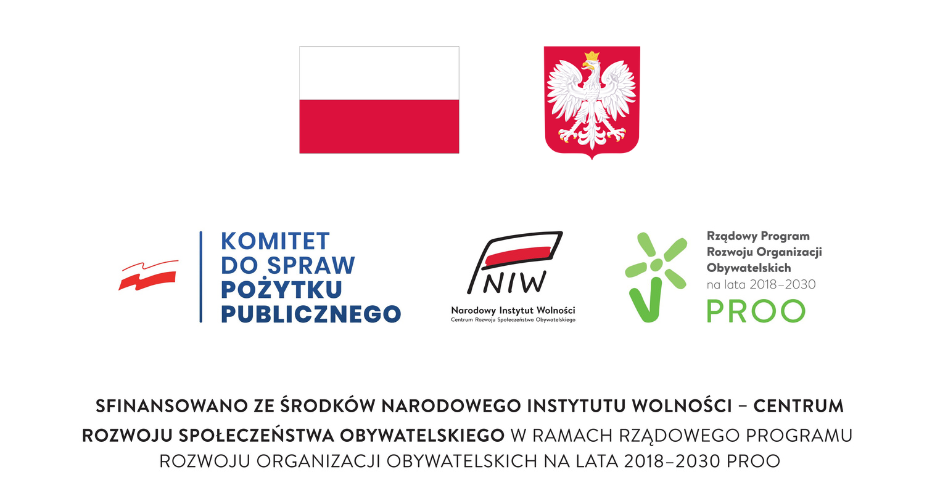 logotypy z flaga - Fundacja na Rzecz Ochrony Praw Zwierząt EX LEGE